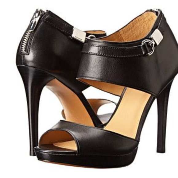 Coach Shoes - Coach Wexwood Open Toe Ankle Strap D-Orsay Pumps